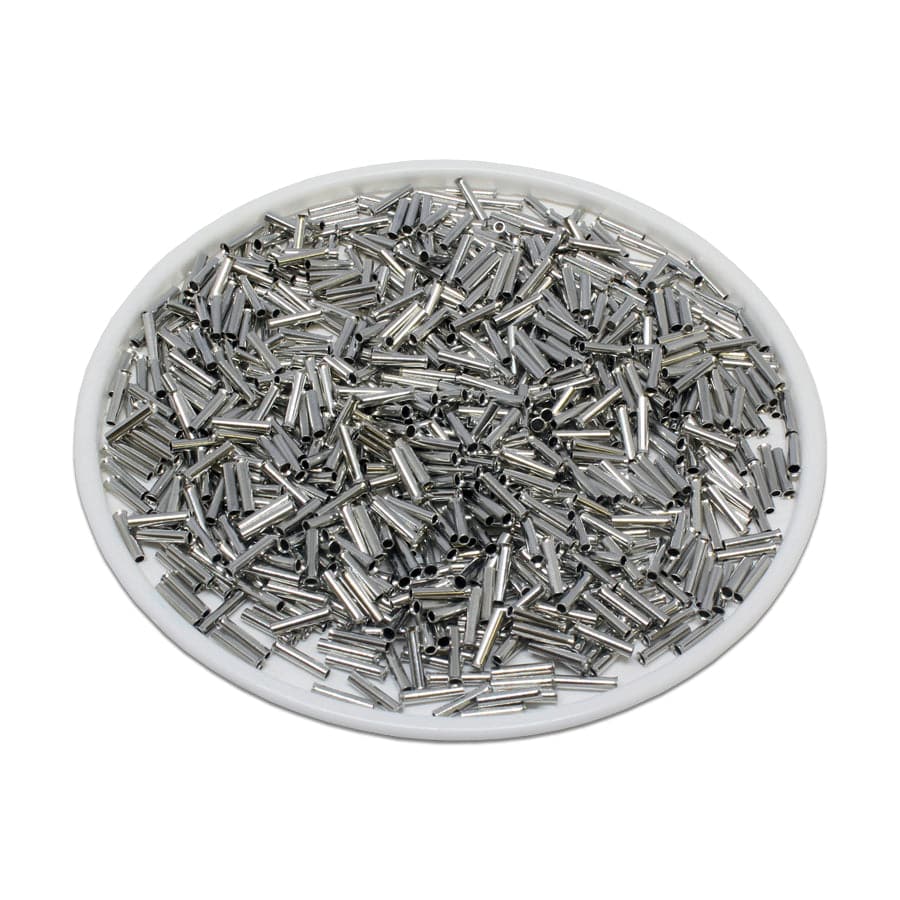 N05006 - 22 AWG Non Insulated Wire Ferrules, 6mm Pin, UL Recognized, 1000 Pieces