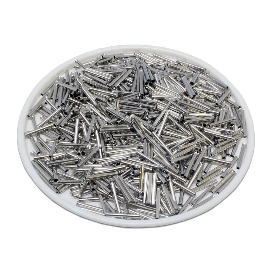 N05010 - 22 AWG Non Insulated Wire Ferrules, 10mm Pin, UL Recognized, 1000 Pieces