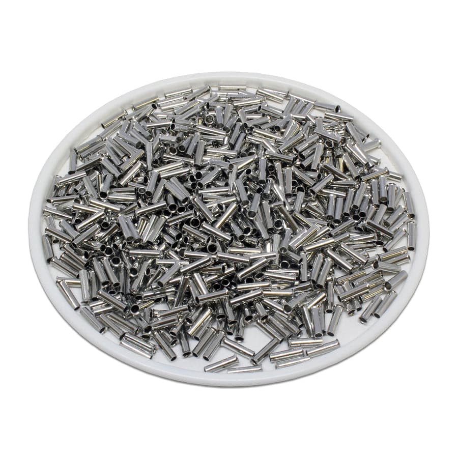 N07506 - 20 AWG Non Insulated Wire Ferrules, 6mm Pin, UL Recognized, 1000 Pieces