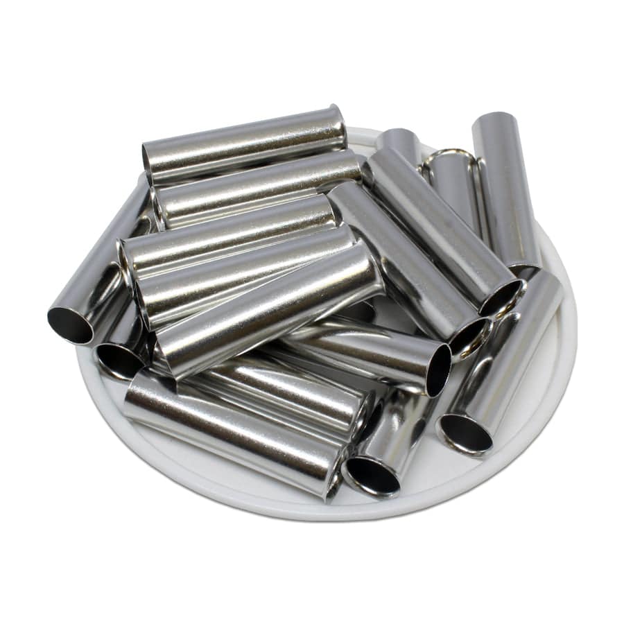N350032 - 2 AWG Non Insulated Wire Ferrules, 32mm Pin, UL Recognized, 100 Pieces