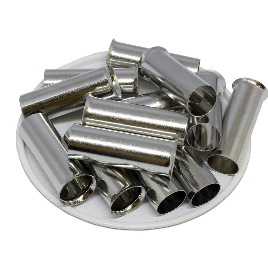 N500032 - 1 AWG Non Insulated Wire Ferrules, 32mm Pin, UL Recognized, 50 Pieces
