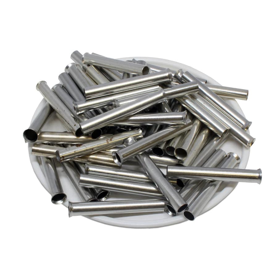N60030 - 10 AWG Non Insulated Wire Ferrules, 30mm Pin, 250 Pieces