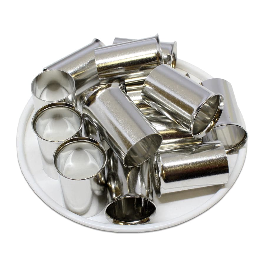 N700022 - 2/0 AWG Non Insulated Wire Ferrules, 22mm Pin, UL Recognized, 50 Pieces - 50 Pieces