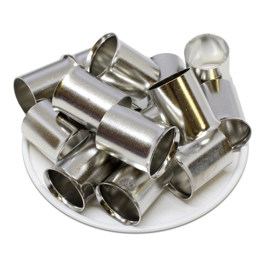 N950020 - 3/0 AWG Non Insulated Wire Ferrules, 20mm Pin, 50 Pieces