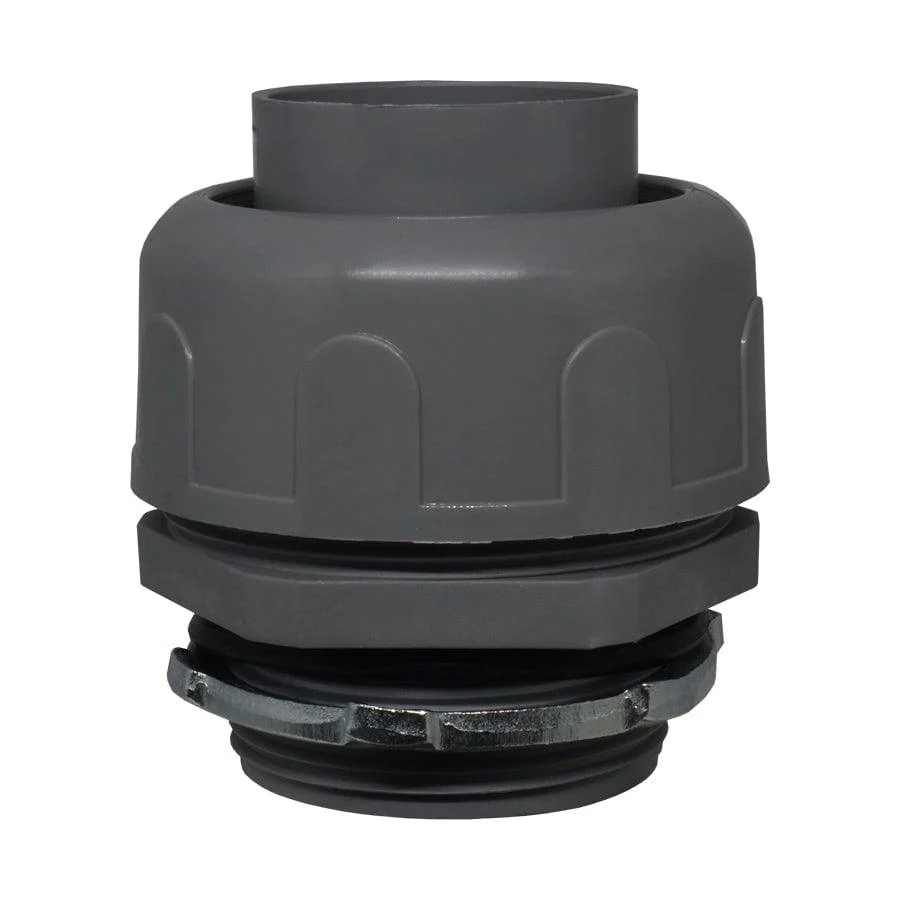 NMLT1038 - 3/8" Nylon Liquid Tight Connector - Straight