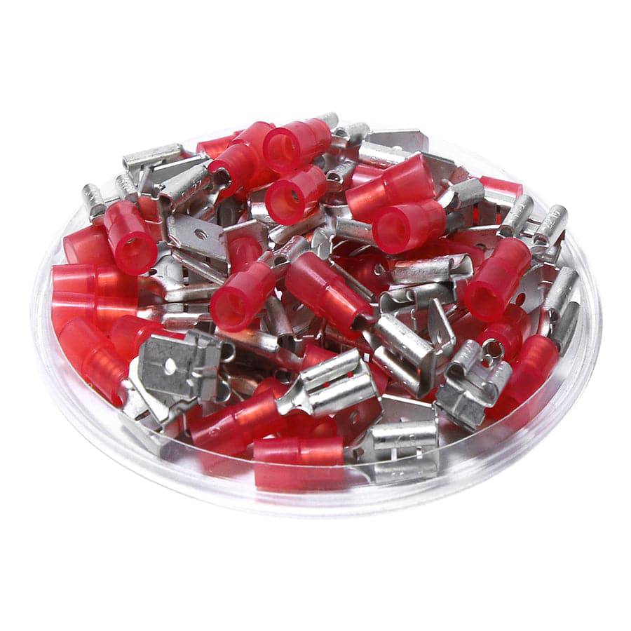 PBDNY1-250 - Nylon Insulated Piggyback Terminals - 22-16 AWG