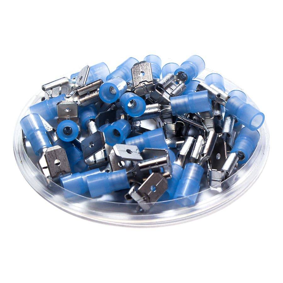 PBDNY2-250 - Nylon Insulated Piggyback Terminals - 16-14 AWG