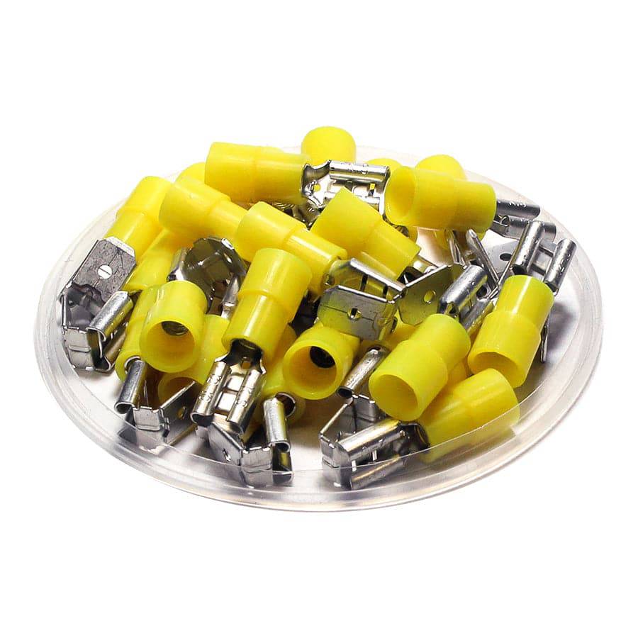PBDNY5-250 - Nylon Insulated Piggyback Terminals - 12-10 AWG