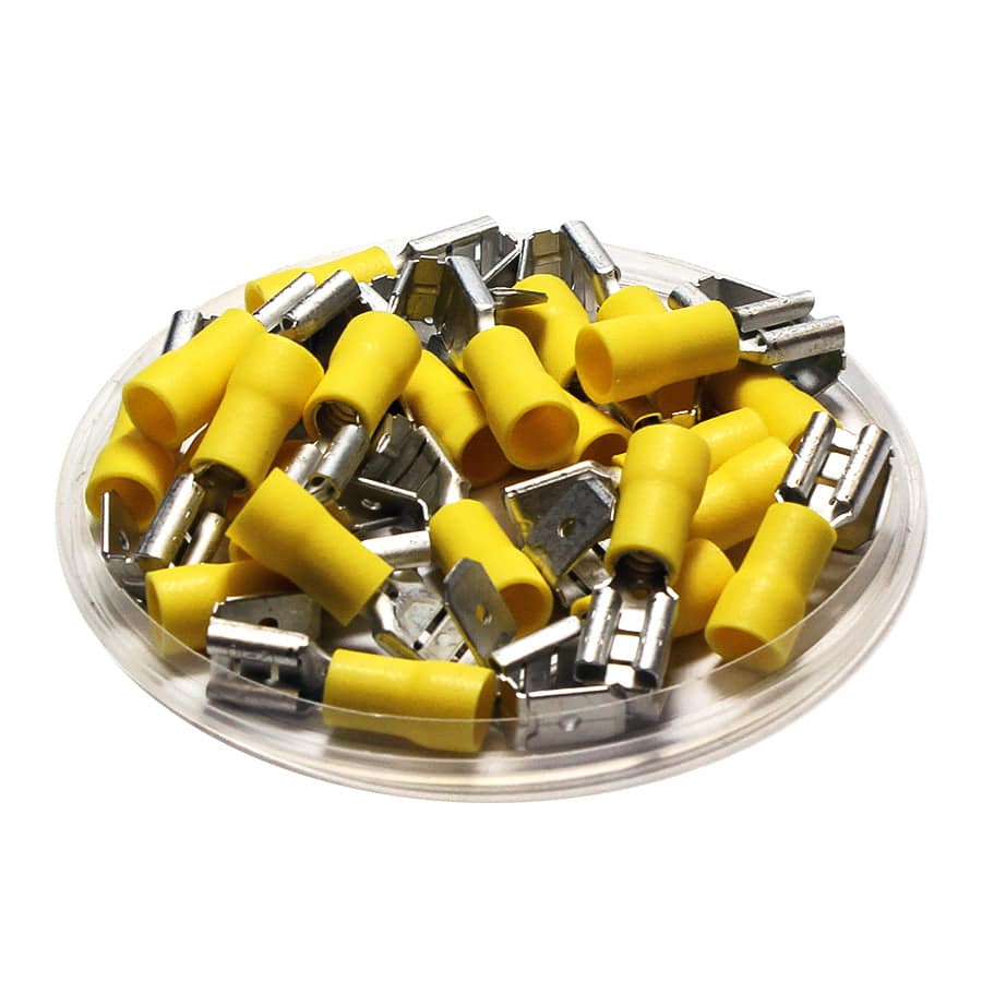 PBDV5-250 - Vinyl Insulated Piggyback Terminals - 12-10 AWG