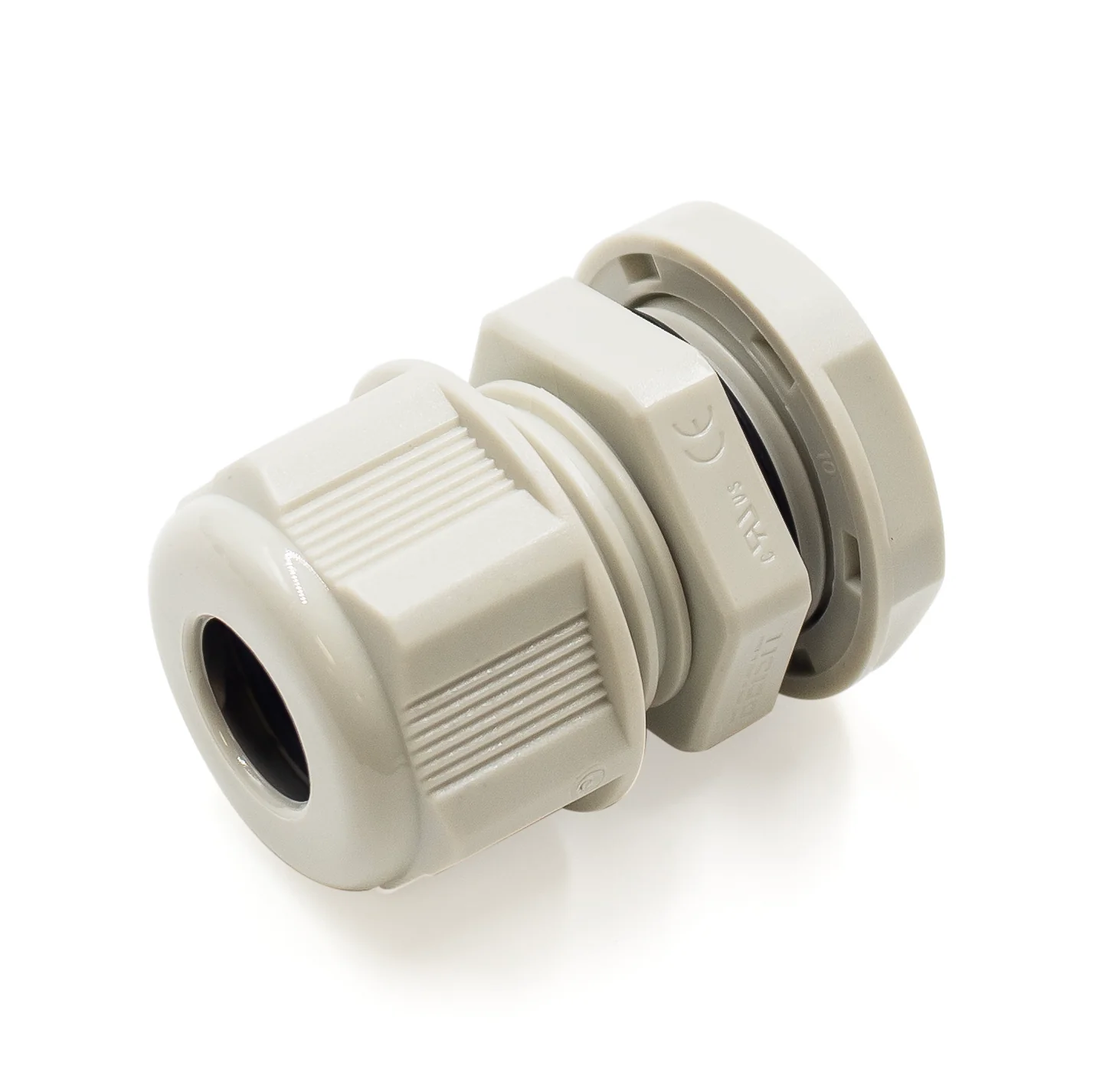 P1107BG - PG11 Thread Nylon Cable Gland, Beige, Range: 1/8" to 1/4", UL Listed, IP68, IP69K - 1 Piece - Image 2