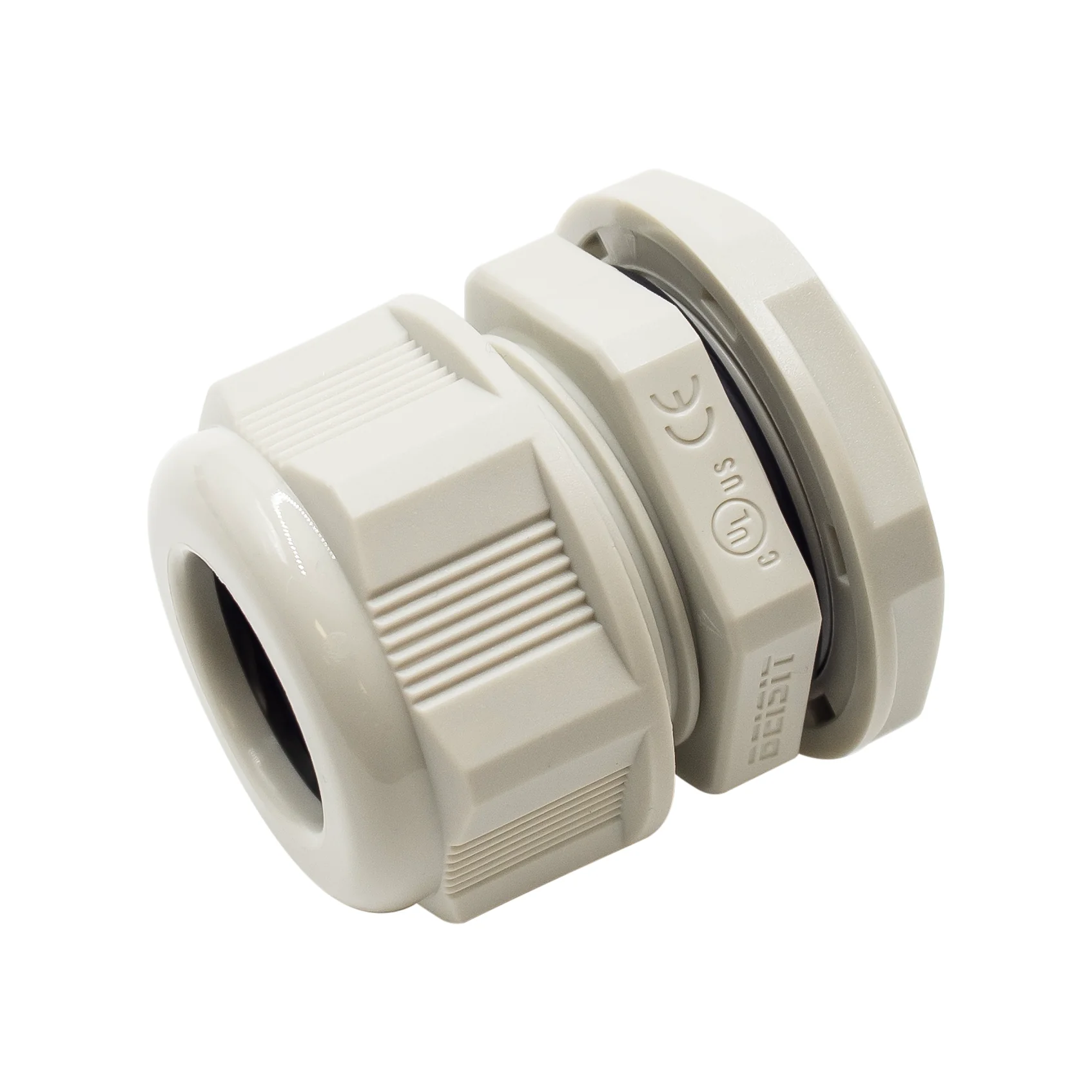 P2116BG - PG21 Thread Nylon Cable Gland, Beige, Range: 3/8" to 5/8", UL Listed, IP68, IP69K - 1 Piece - Image 2