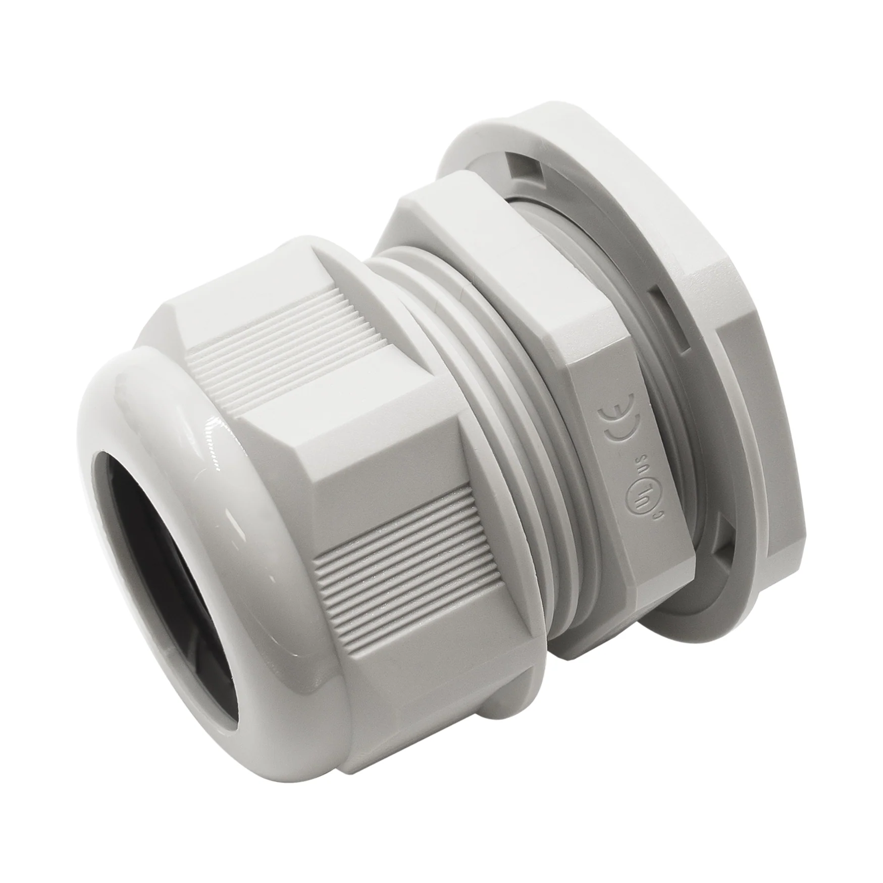P2920GY - PG29 Thread Nylon Cable Gland, Gray, Range: 1/2" to 13/16", UL Listed, IP68, IP69K - 1 Piece - Image 2