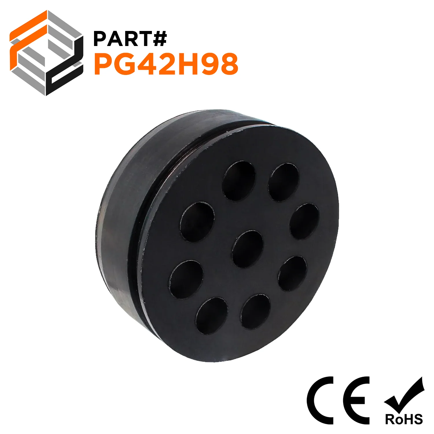 PG42H98 - PG42 Multi-Hole Seal - 9 Hole