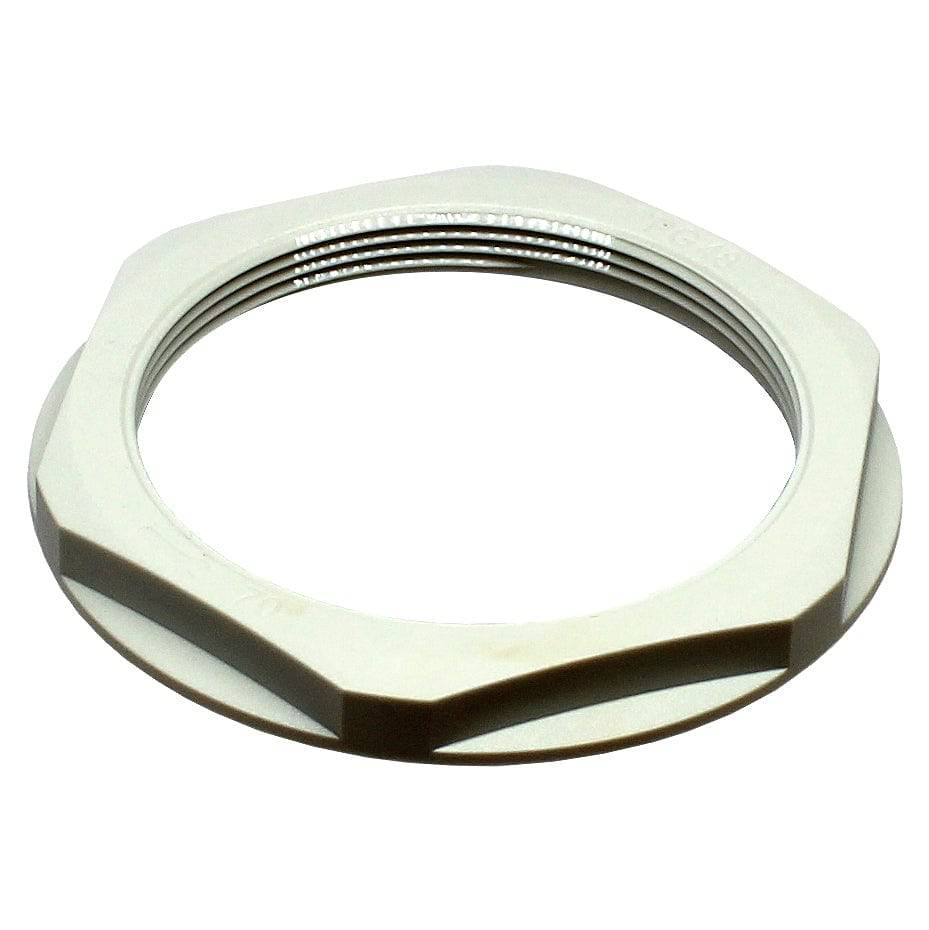 PG48 Thread Nylon Lock Nut for PG Cable Glands, Beige, UL Approved, 1 Piece - PG48BG-LN