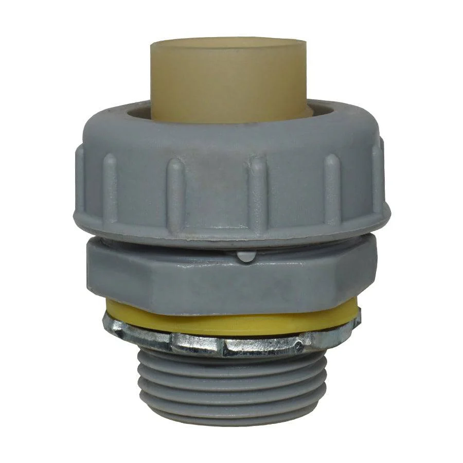 PLT75 - 3/4" PVC Liquid Tight Connector - Straight
