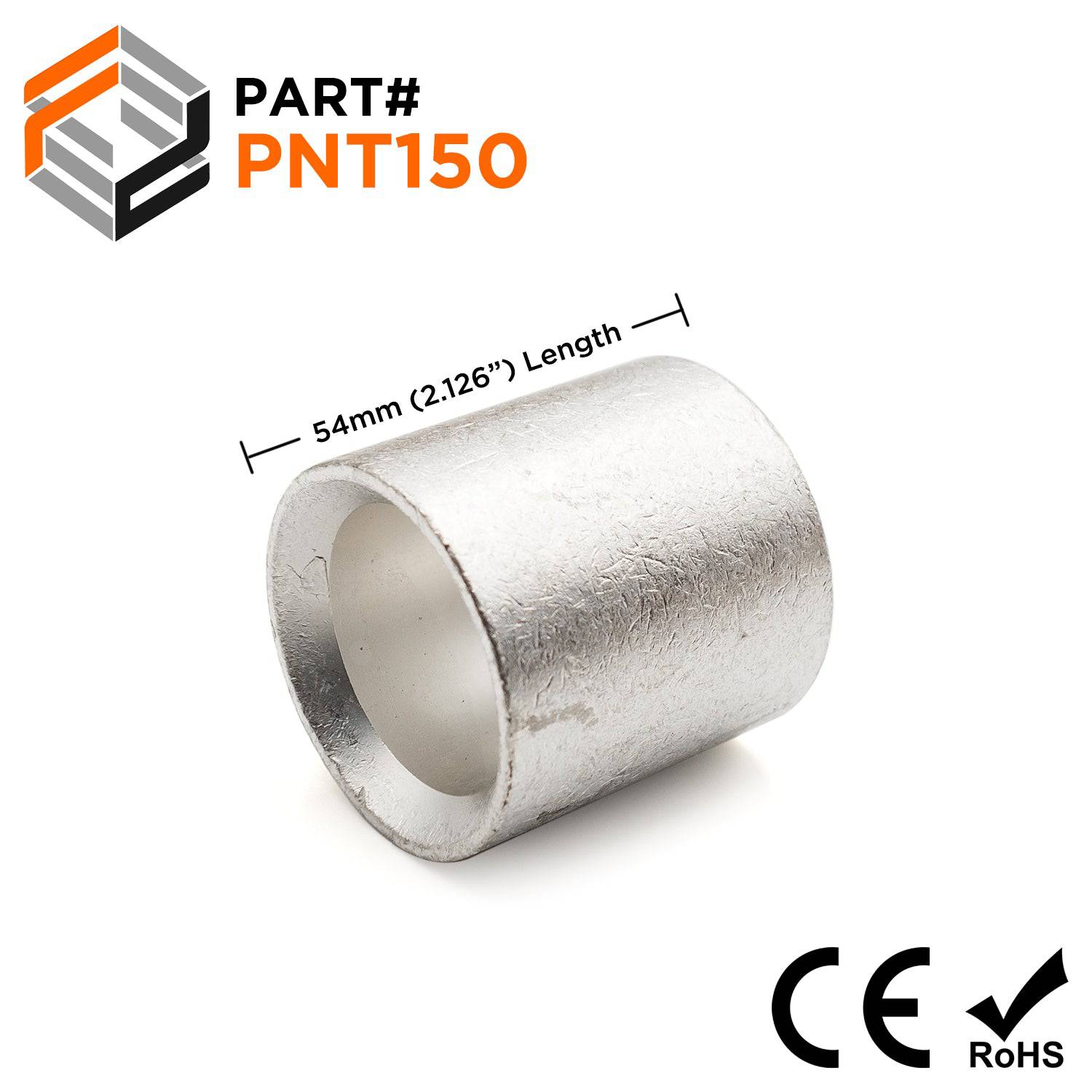 PNT150 - 250-300 MCM Non Insulated Parallel Connectors, 1 1/16" Length, UL Approved, 25 Pieces