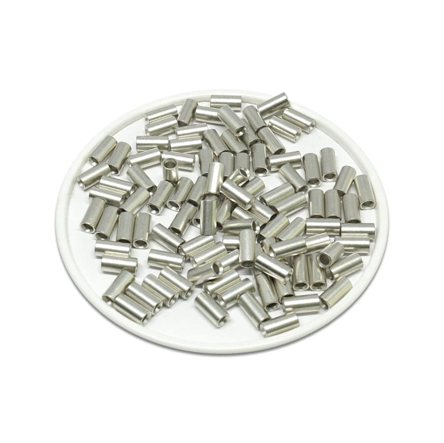 PNT2-8 - 16 to 14 AWG Non Insulated Parallel Connectors, 8mm Length, 100 Pieces - Image 2