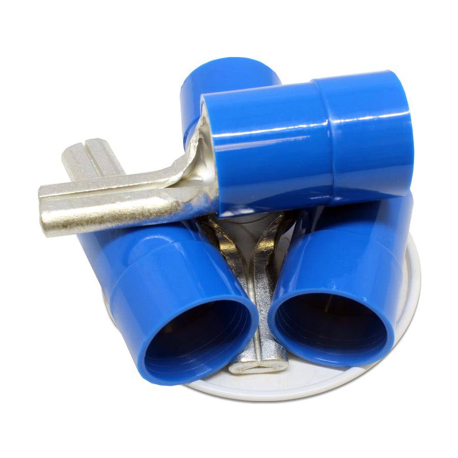 PTNYB120-27 - Nylon Insulated Pin Terminals - 4/0 AWG - Blue