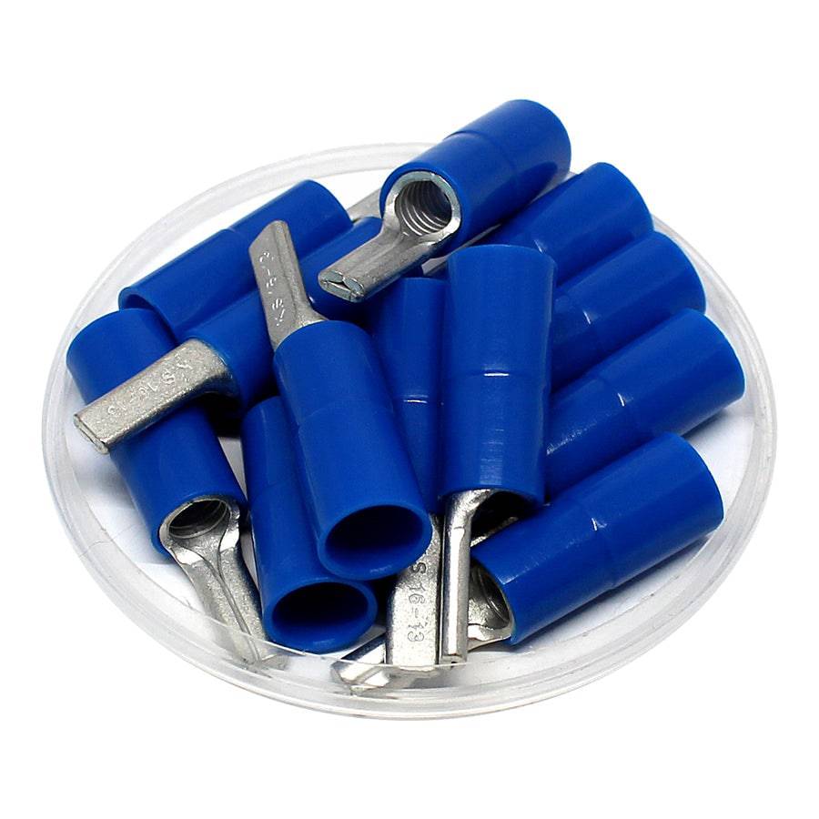 PTNYB16-13 - Nylon Insulated Pin Terminals - 6 AWG - Blue