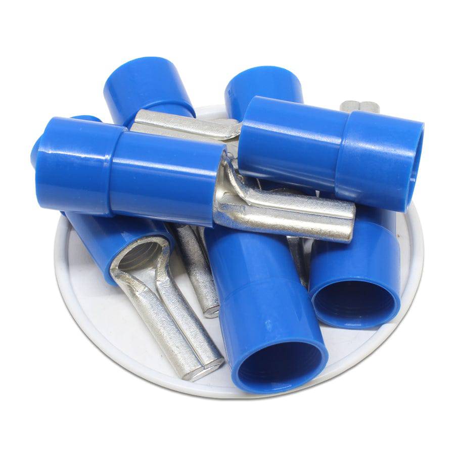 PTNYB50-20 - Nylon Insulated Pin Terminals - 1/0 AWG - Blue