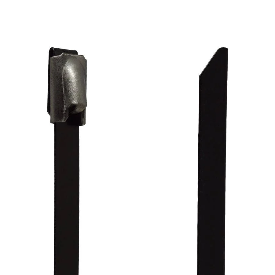 PVC304-46400 - 16" Standard PVC Coated Stainless Steel Cable Ties, 200lb Tensile Strength, 304 Grade, 50-Pack