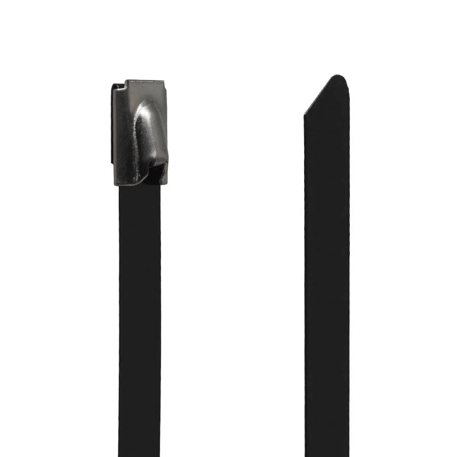 PVC304-79400 - 16" Standard PVC Coated Stainless Steel Cable Ties, 200lb Tensile Strength, 304 Grade, 25-Pack