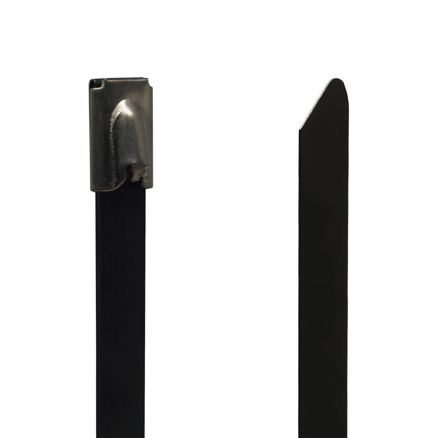 PVC304-79600 - 24" Standard PVC Coated Stainless Steel Cable Ties, 200lb Tensile Strength, 304 Grade, 25-Pack