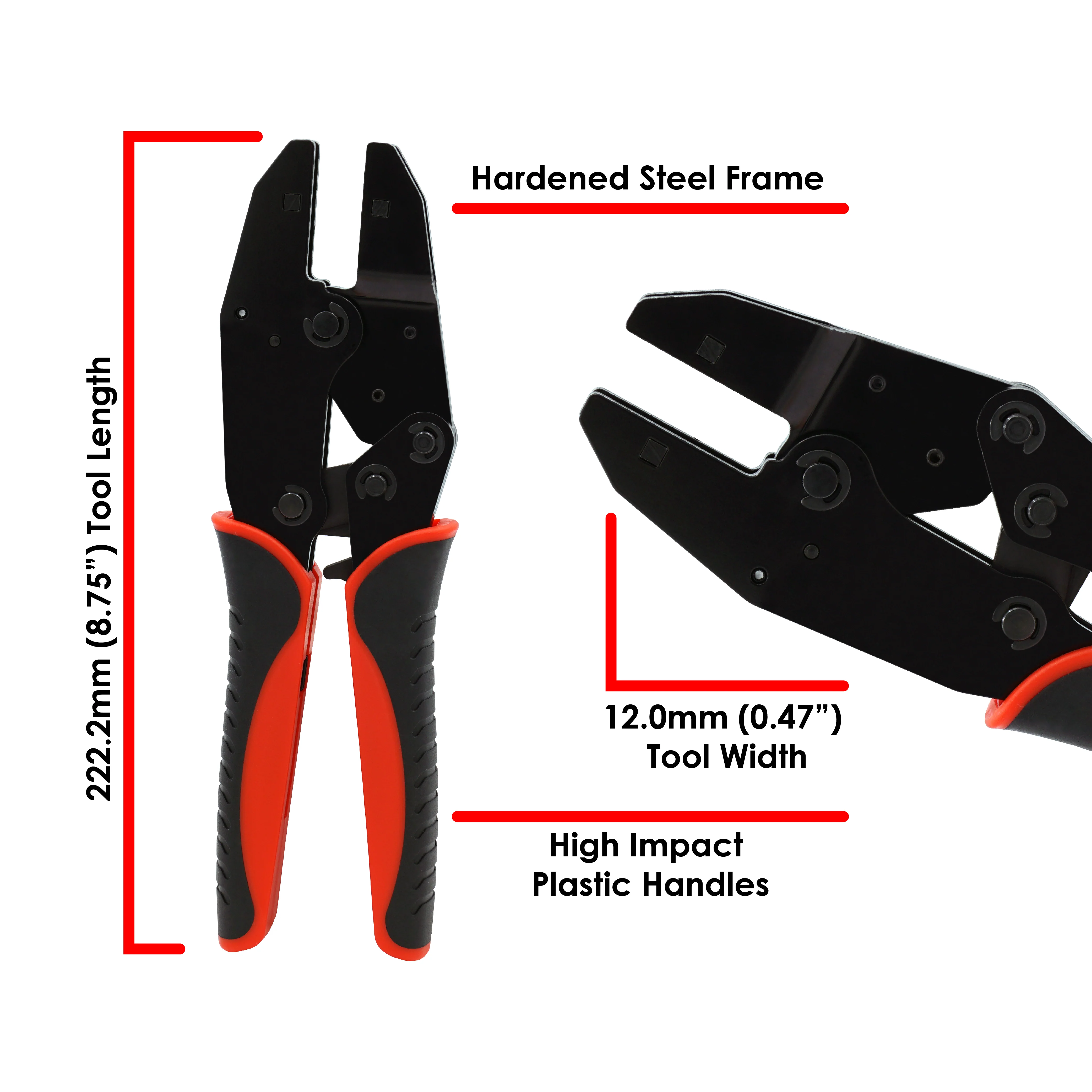 QC0 - Quick Change Crimping Tool - Tool Handles Only, 1 Piece - Image 4