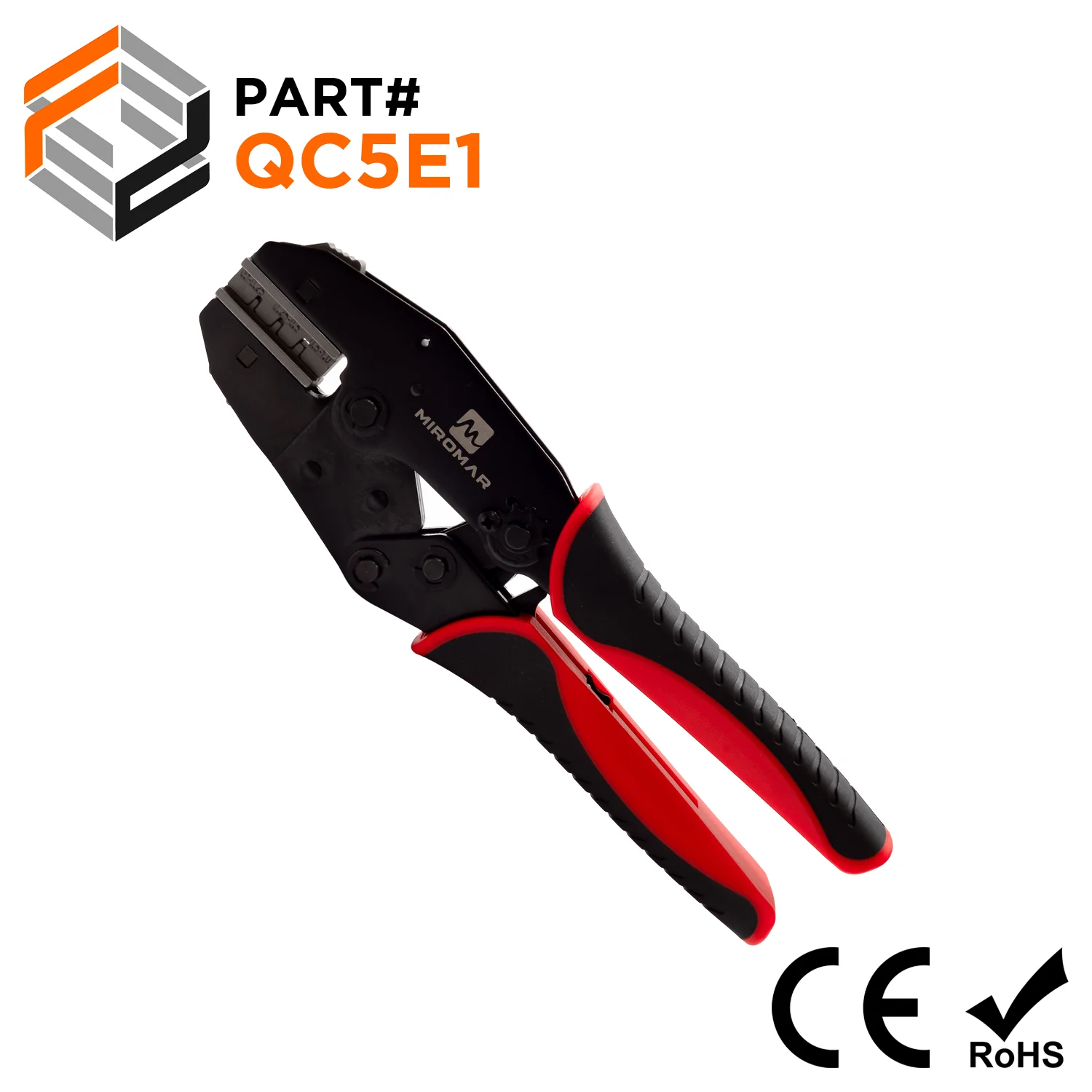 Quick-Change Tool & Die Set for Open Barrel Terminals (26 to 18 AWG) - QC5E1