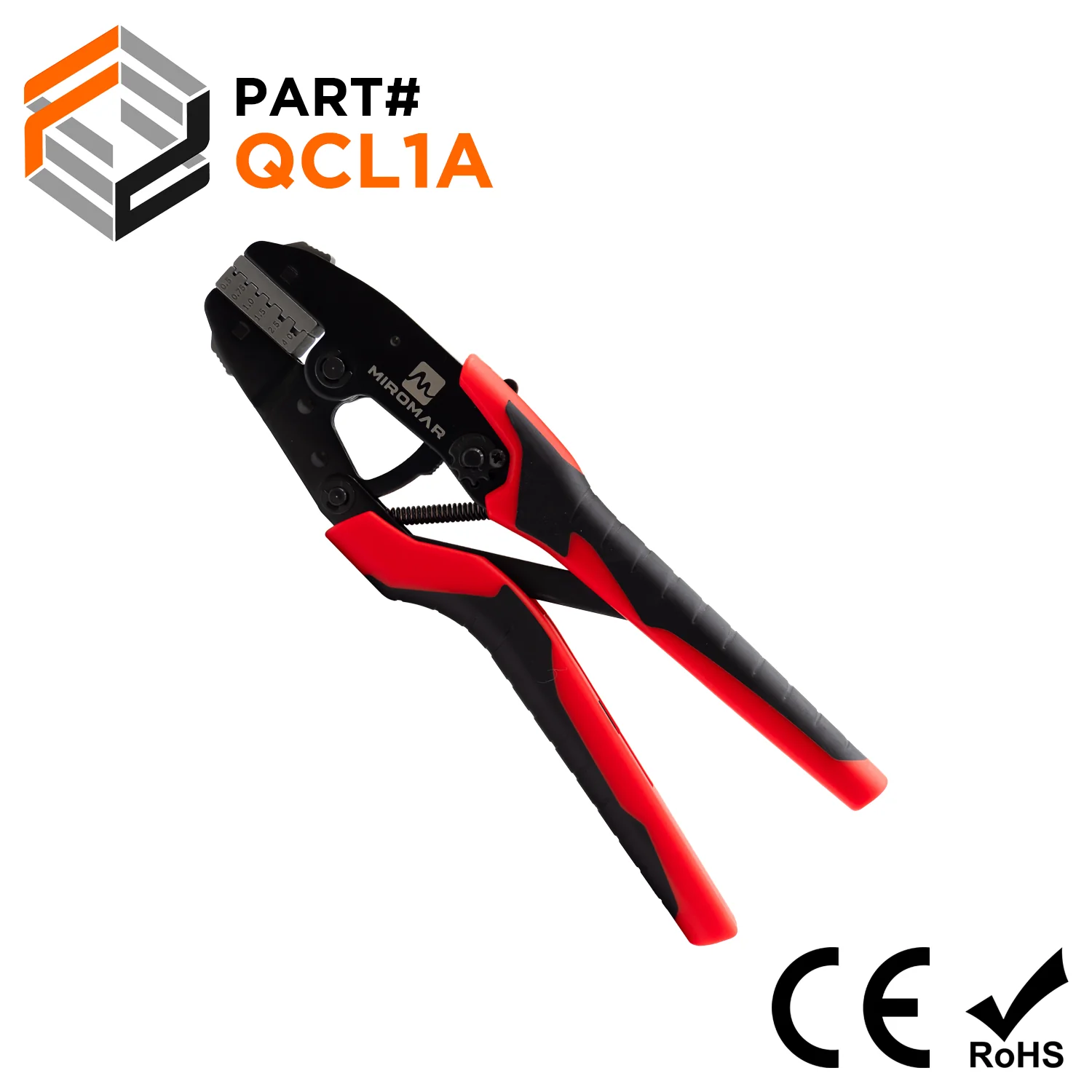 XL Quick-Change Tool & Die Set for Wire Ferrules (22 to 12 AWG) - QCL1A