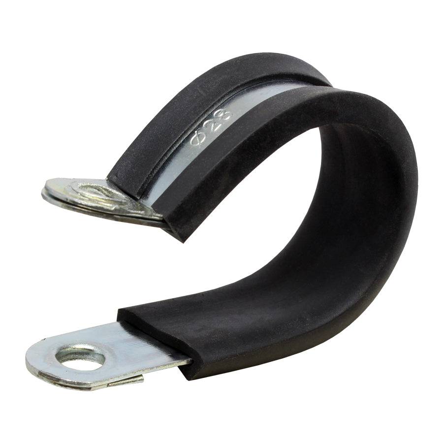 RHC1018 - 1-1/8" Rubber Hose Clamp - 10.3mm Screw Hole