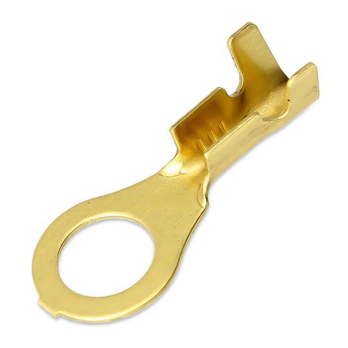 RM050-01B9L - Open Barrel Ring Terminal - 22-16 AWG - #10 Stud