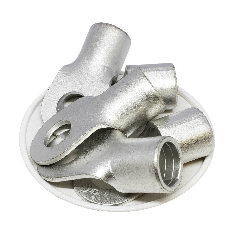 3/0 AWG Non Insulated Ring Terminals, 1/2" Stud, UL Approved, 10 Pieces - RNB80-12 - Image 2