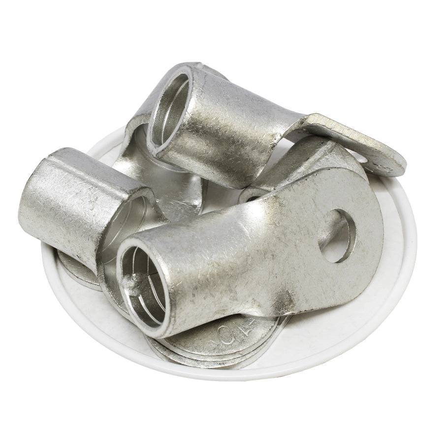 3/0 AWG Non Insulated Ring Terminals, 5/16" Stud, UL Approved, 10 Pieces - RNB80-8 - Image 2