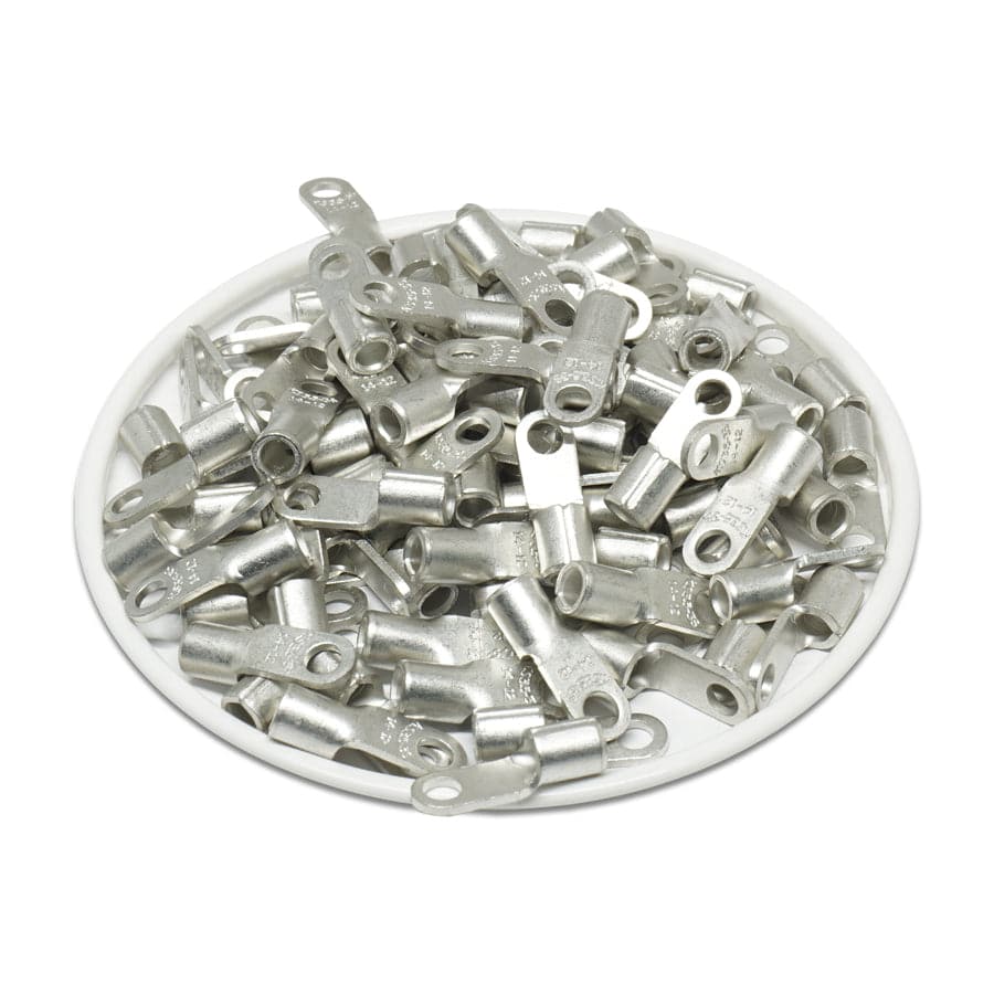 14-12 AWG Non Insulated Ring Terminals, #4 Stud, UL Approved, 100 Pieces - RNBS3-32 - Image 2