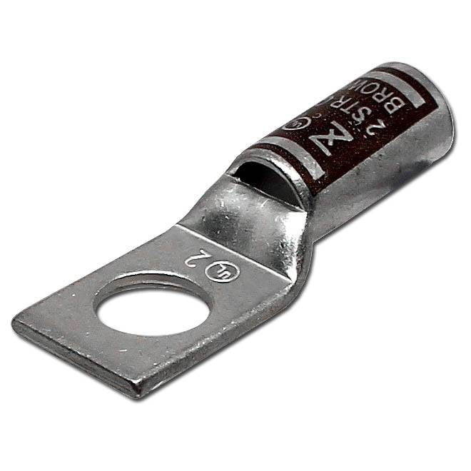 SB210 - 2 AWG Compression Lug - #10 Stud Size, 1 Piece