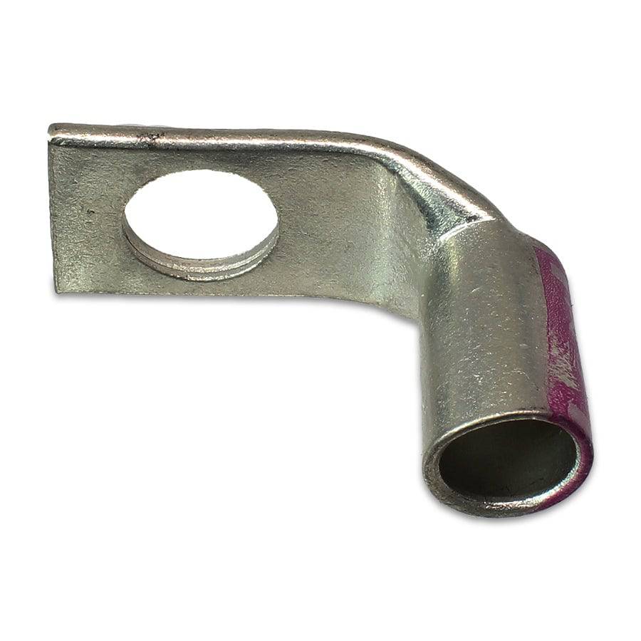 SBF1012 - 90 Degree Short Barrel Compression Lug - 1/0 AWG - 1/2" Stud
