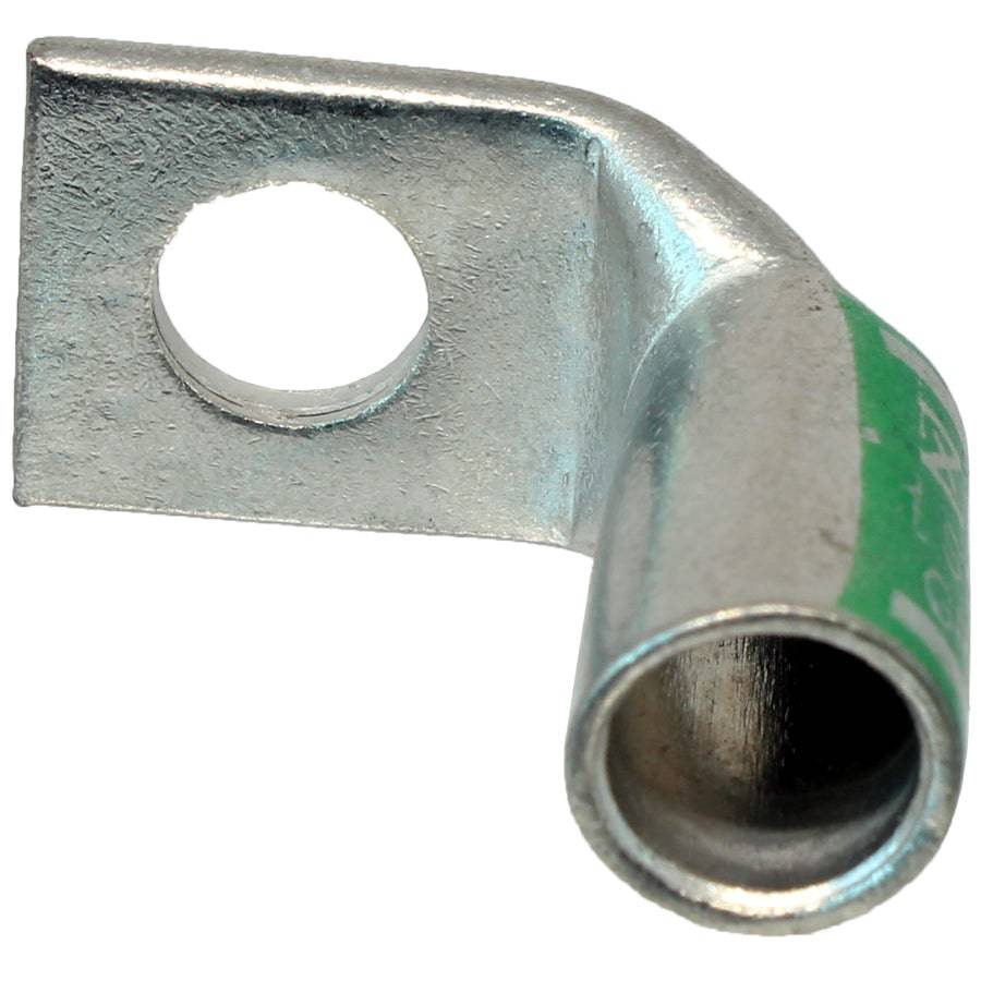 SBF1516 - 90 Degree Short Barrel Compression Lug - 1 AWG - 5/16" Stud