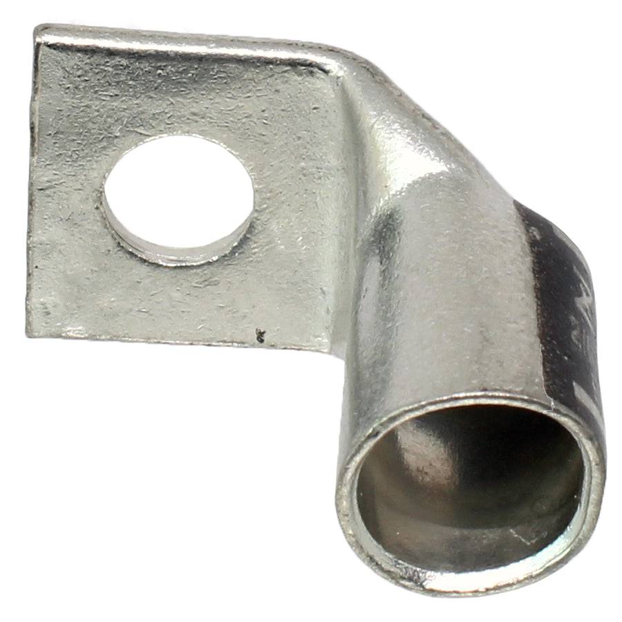 SBF20516 - 2/0 AWG 90 Degree Short Barrel Compression Lug, 5/16" Stud, 1 Piece