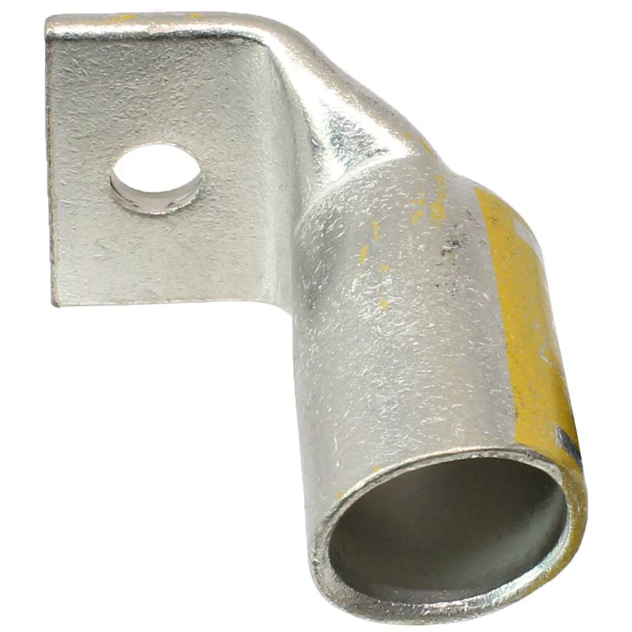 SBF25014 - 90 Degree Short Barrel Compression Lug - 250 MCM - 1/4" Stud
