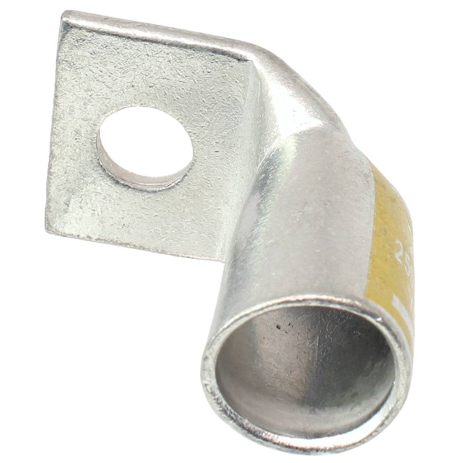 SBF25038 - 90 Degree Short Barrel Compression Lug - 250 MCM - 3/8" Stud