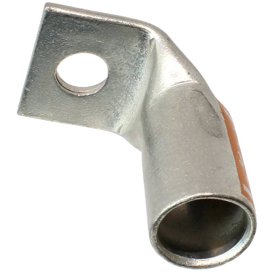 SBF30516 - 90 Degree Short Barrel Compression Lug - 3/0 AWG - 5/16" Stud