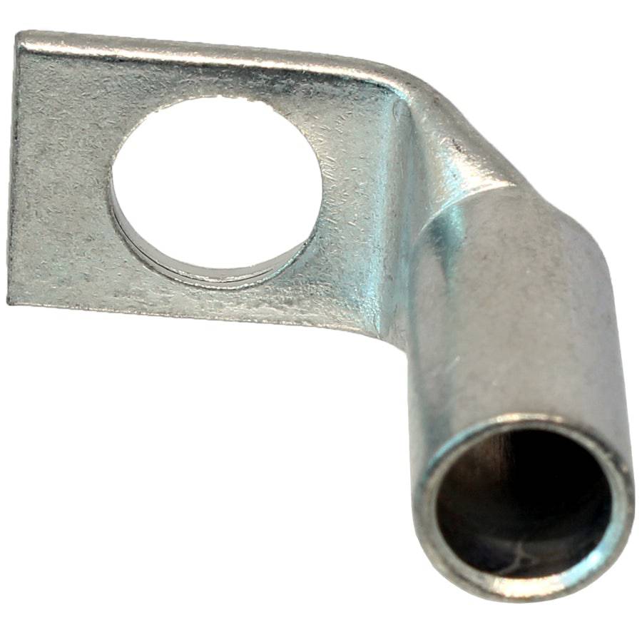SBF338 - 90 Degree Short Barrel Compression Lug - 3 AWG - 3/8" Stud
