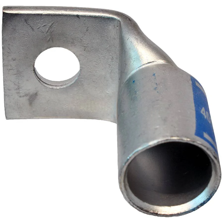 SBF40012 - 90 Degree Short Barrel Compression Lug - 400 MCM - 1/2" Stud