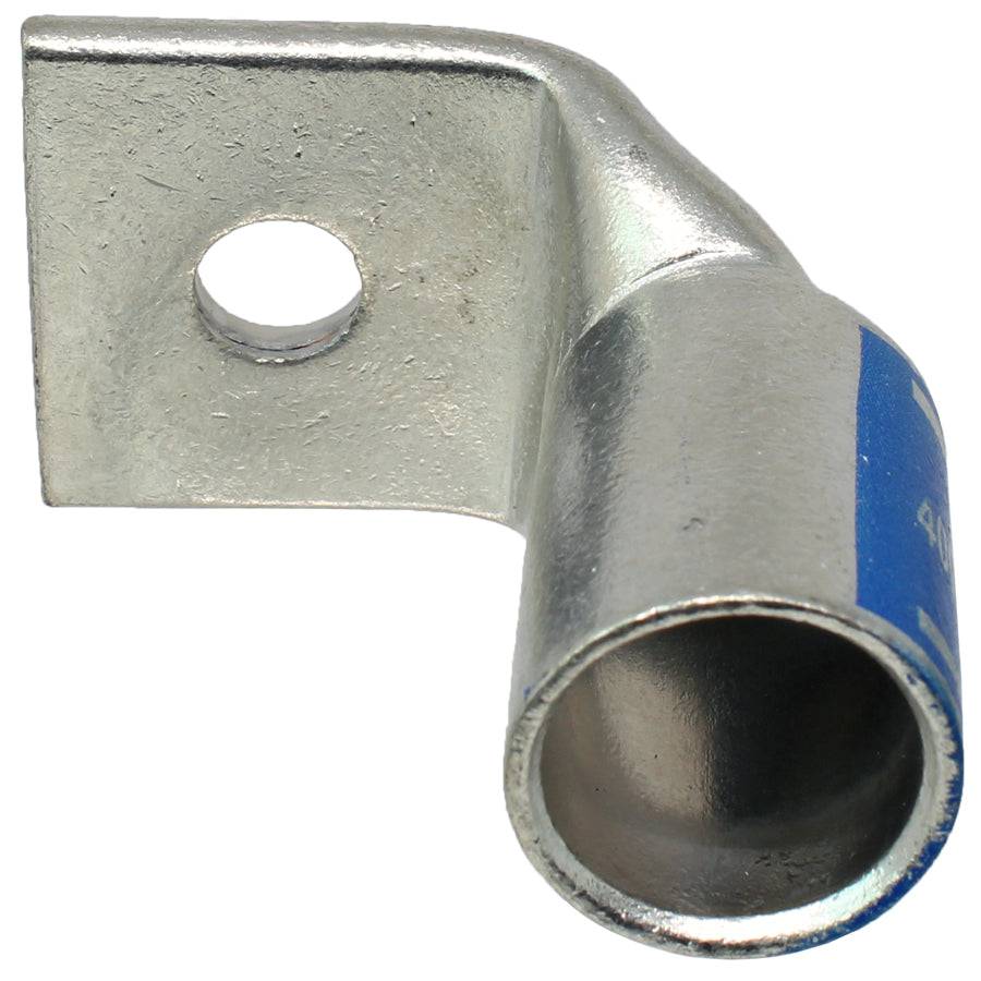 SBF40038 - 90 Degree Short Barrel Compression Lug - 400 MCM - 3/8" Stud