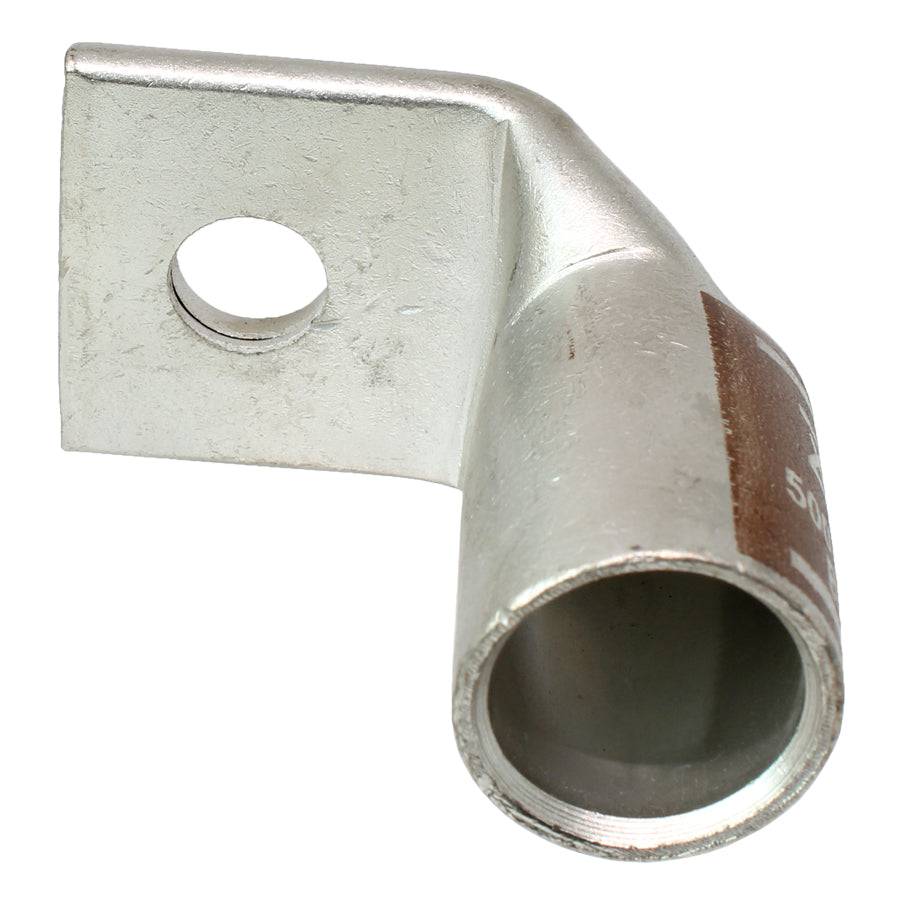 SBF50012 - 90 Degree Short Barrel Compression Lug - 500 MCM - 1/2" Stud