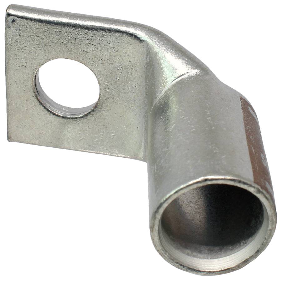 SBF50058 - 90 Degree Short Barrel Compression Lug - 500 MCM - 5/8" Stud
