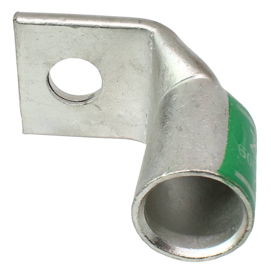 SBF60058 - 90 Degree Short Barrel Compression Lug - 600 MCM - 5/8" Stud