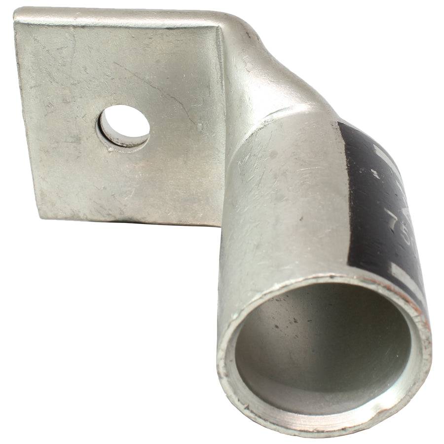 SBF75038 - 90 Degree Short Barrel Compression Lug - 750 MCM - 3/8" Stud