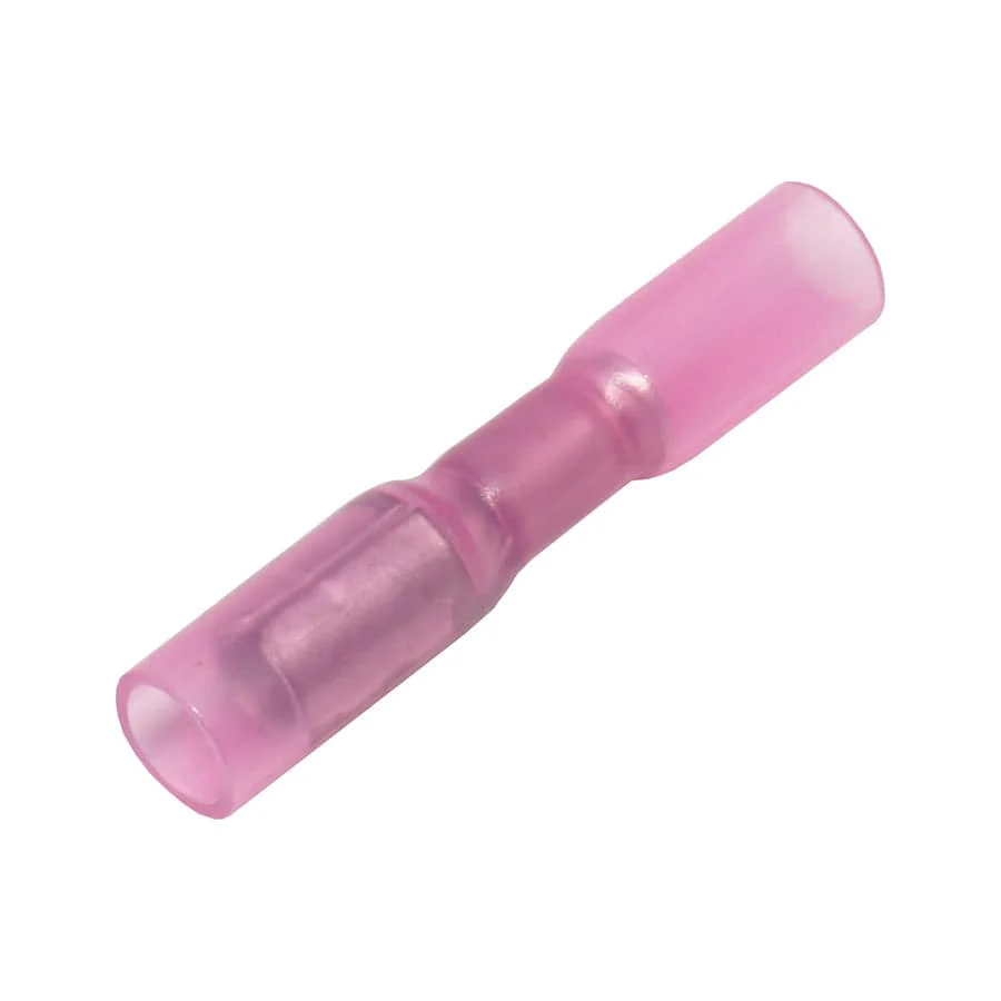 22 to 16 AWG Heat Shrink Female Bullet Connectors, 0.156" Tab, Polyethylene, 25 Pieces - SBTF100-4 - Image 2